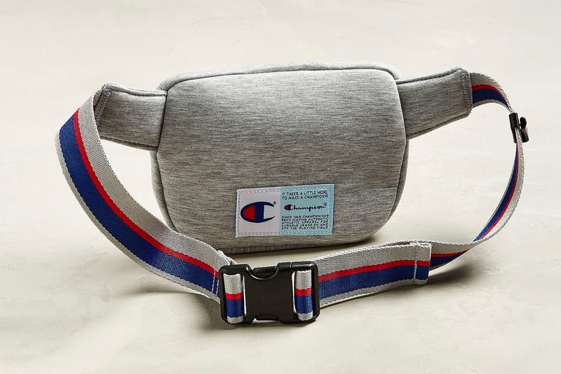 champion fanny pack grey