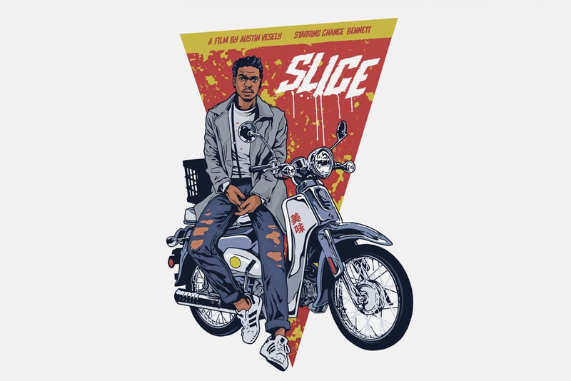 Chance the Rapper Slice Film Poster Little Caesars