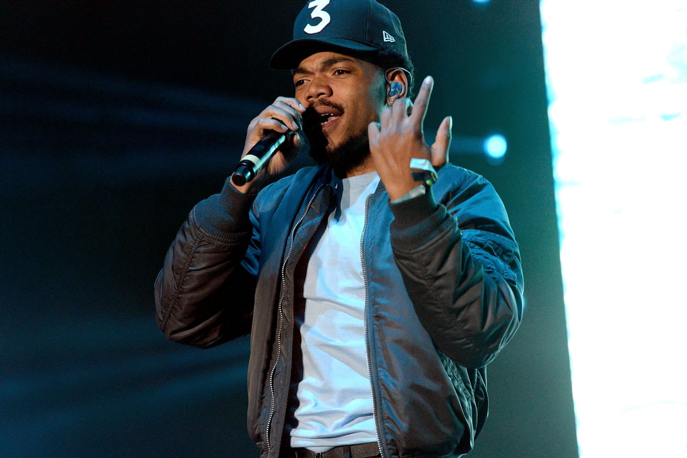 Chance the Rapper Was Not Feeling Miley Cyrus Last Night