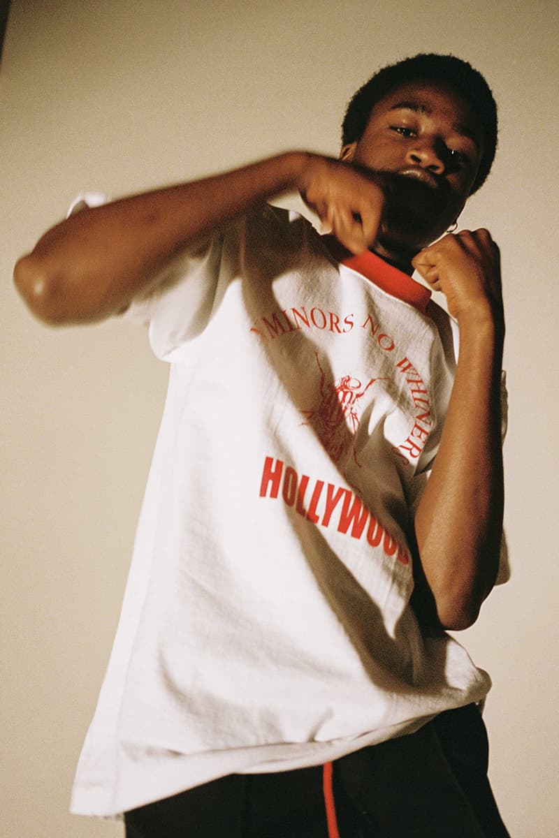 Cherry Los Angeles Dr. Woo Capsule release info hoodies T-shirts pants bags accessories black white