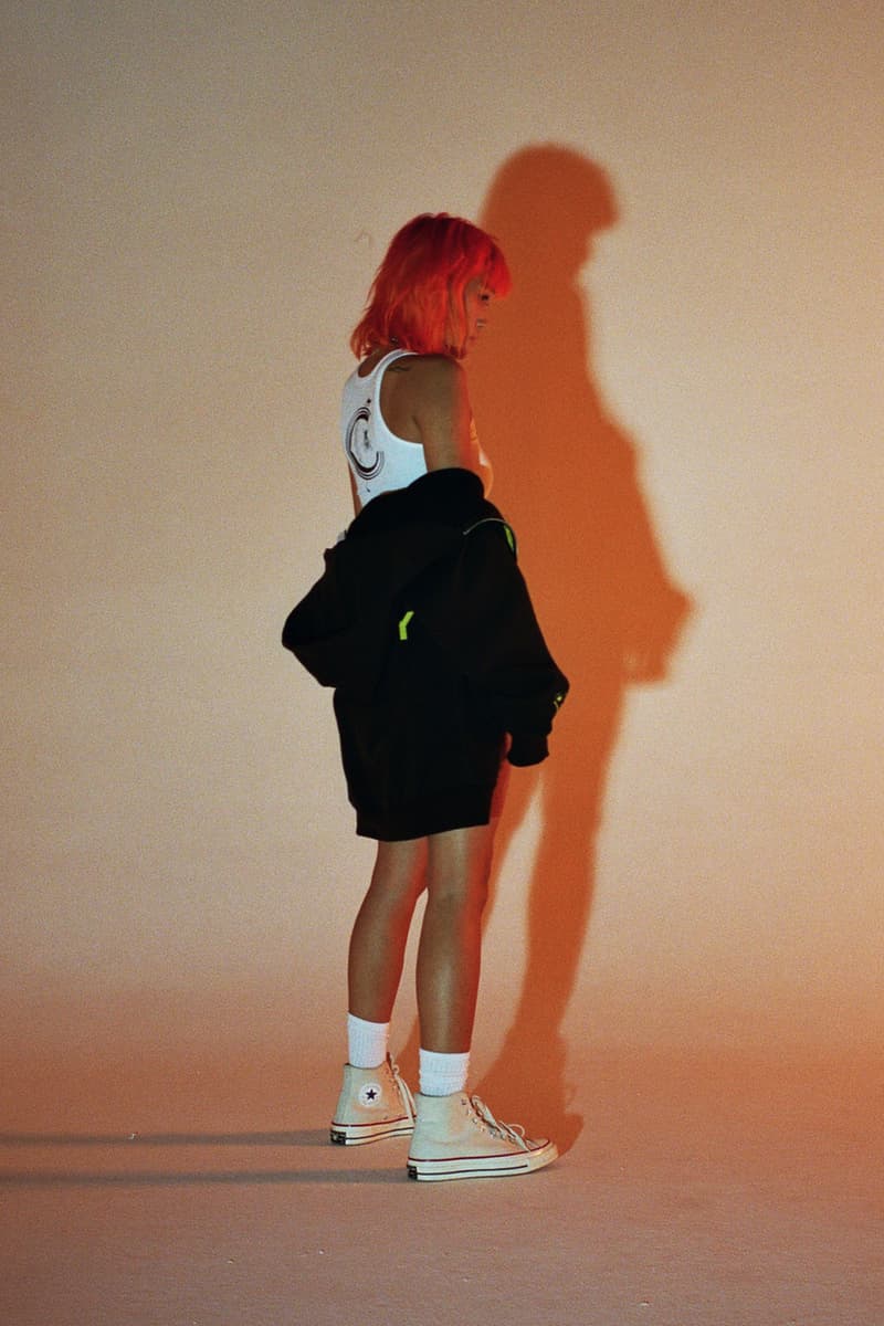 Cherry Los Angeles Dr. Woo Capsule release info hoodies T-shirts pants bags accessories black white