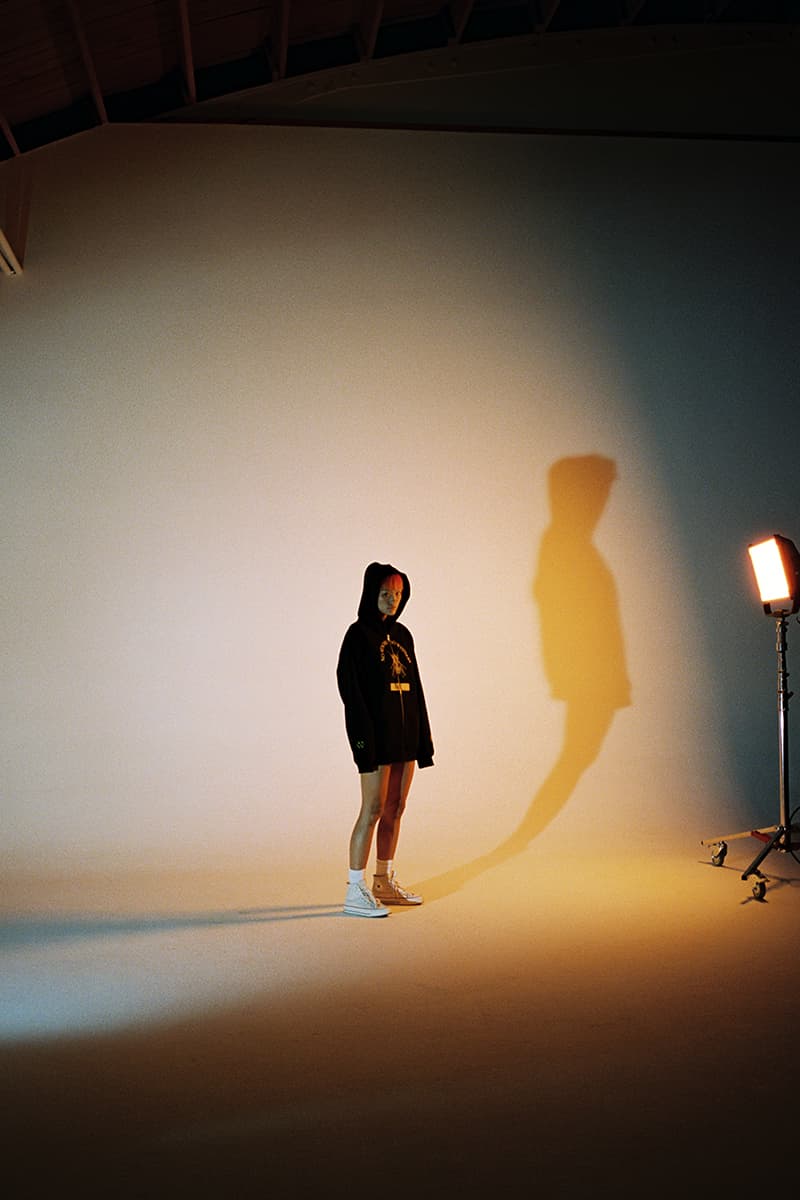 Cherry Los Angeles Dr. Woo Capsule release info hoodies T-shirts pants bags accessories black white