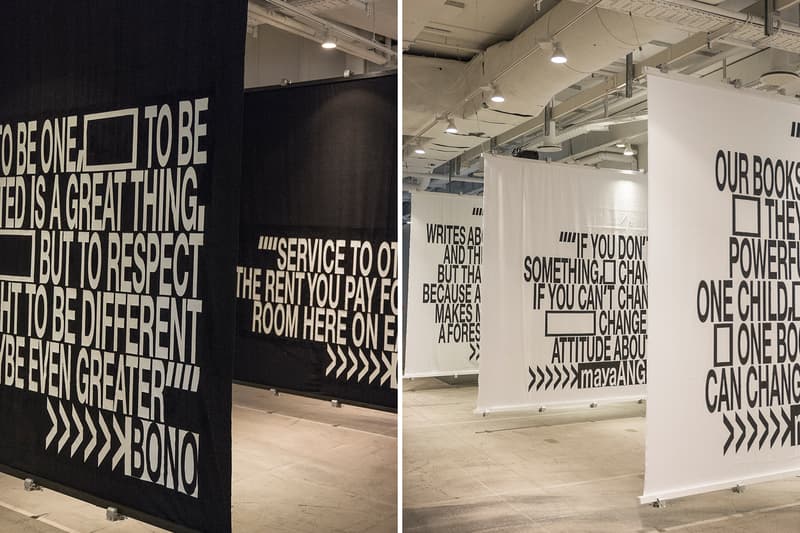 CIFF Spring Summer 2019 ENLIGHTENMENT Exhibition Virgil Abloh Naomi Campbell Peter Saville Nick Knight Little Sun Project Kristian W. Andersen Stavros Karelis Sami Janjer