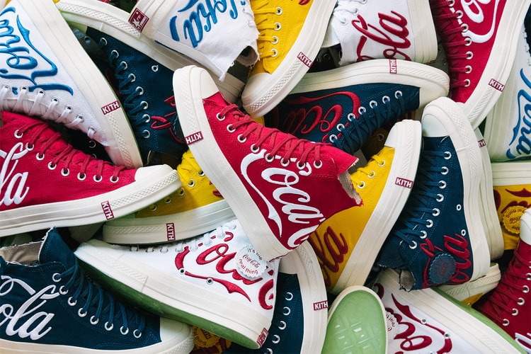 A Closer Look at KITH's Upcoming Coca Cola x Converse Capsule Collab