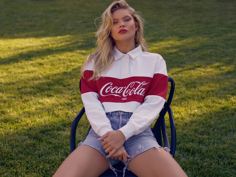 Coca Cola x KITH Summer 2018 Capsule Collection Ronnie Fieg Yellow Rugby Shirt Converse Chuck Taylors