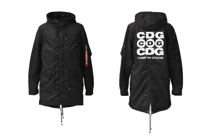 COMME des GARÇONS CDG collaborations adam lucas anti social social club assc alpha industries le laboureur shirt pajama pants backpack wallet graphic tee august 20 2018 purchase sale sell buy cop closer look exclusive