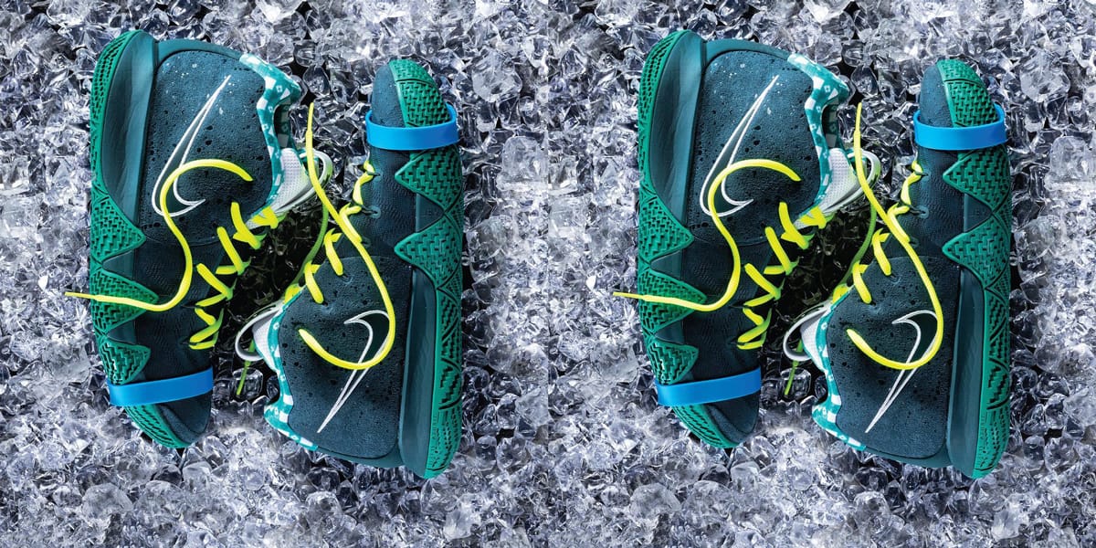 concepts x nike kyrie 4 green lobster