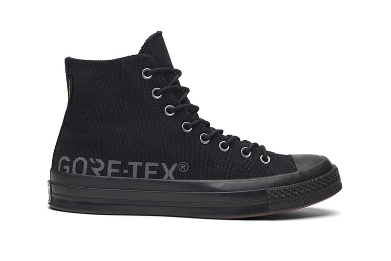 GORE-TEX x Converse Chuck Taylor All Star 70 pack release sneaker colorways logo print black