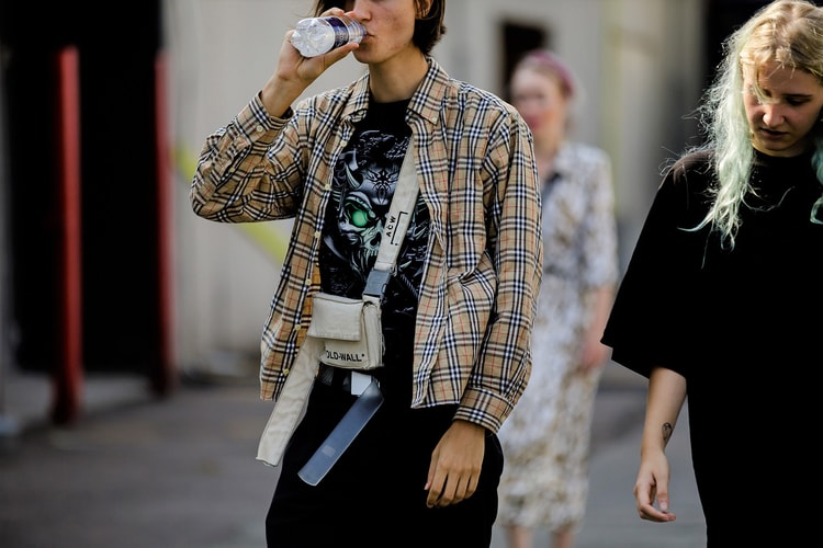 Copenhagen Fashion Week SS19 Street Style Showcases Bold Patterns & Prints