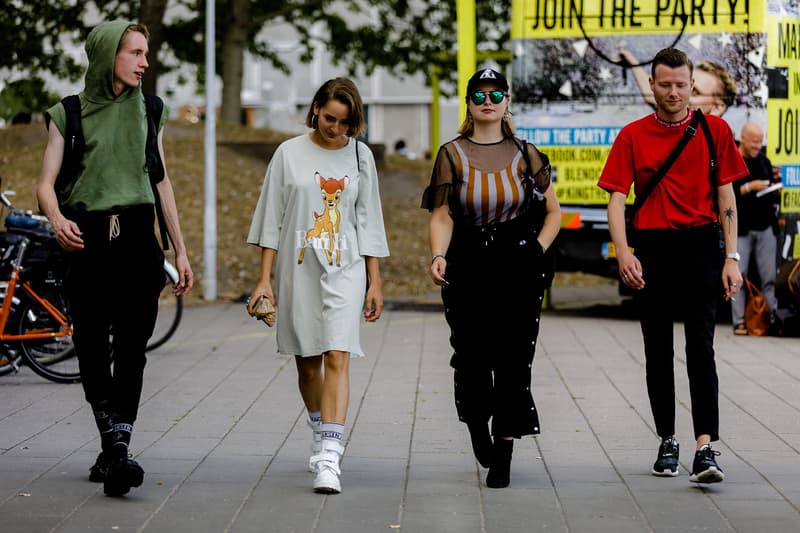 Copenhagen Fashion Week Spring/Summer 2019 Street Style CIFF ACW A-COLD-WALL* Yung-1 Burberry Supreme Prada Naomi Campbell Aries Palm Angel Dior Gucci Gosha Kaws Uniqlo Sesame Street Y-3 adidas High End