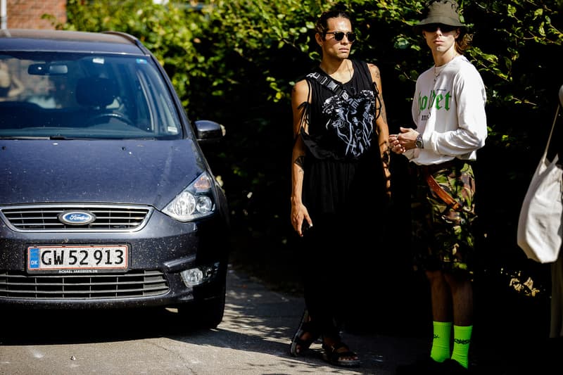 Copenhagen Fashion Week Spring/Summer 2019 Street Style CIFF ACW A-COLD-WALL* Yung-1 Burberry Supreme Prada Naomi Campbell Aries Palm Angel Dior Gucci Gosha Kaws Uniqlo Sesame Street Y-3 adidas High End