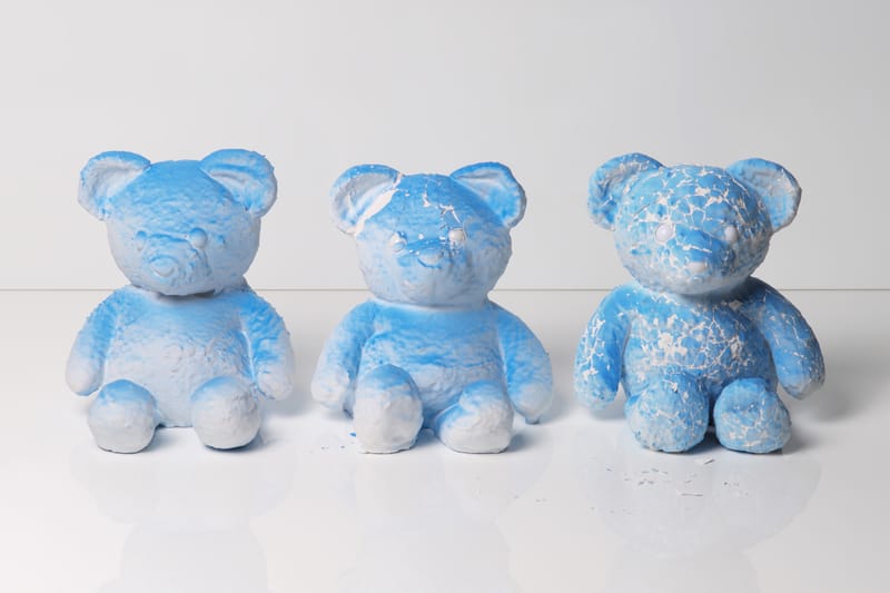 Daniel Arsham Wants You to Break His 'CRACKED BEAR' Sculpture
