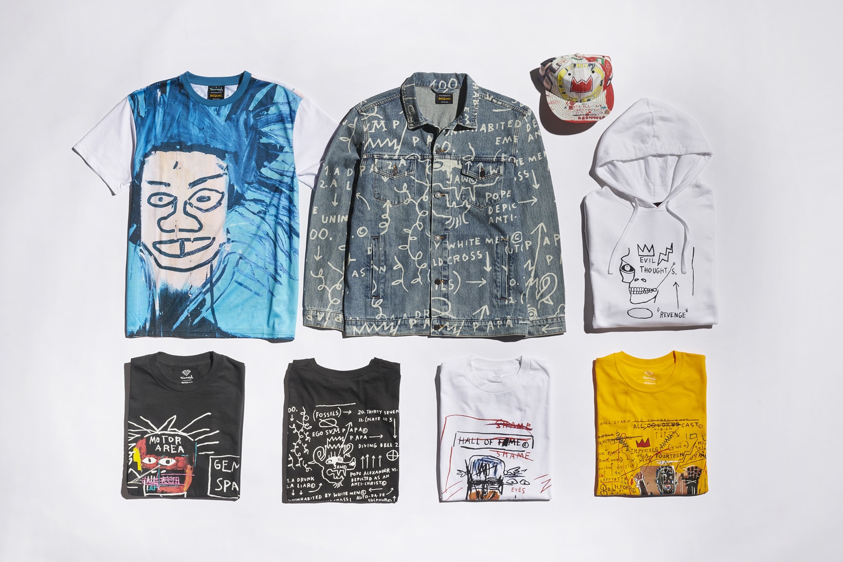 diamond supply co jean michel basquiat collection clothing apparel style streetwear fashion