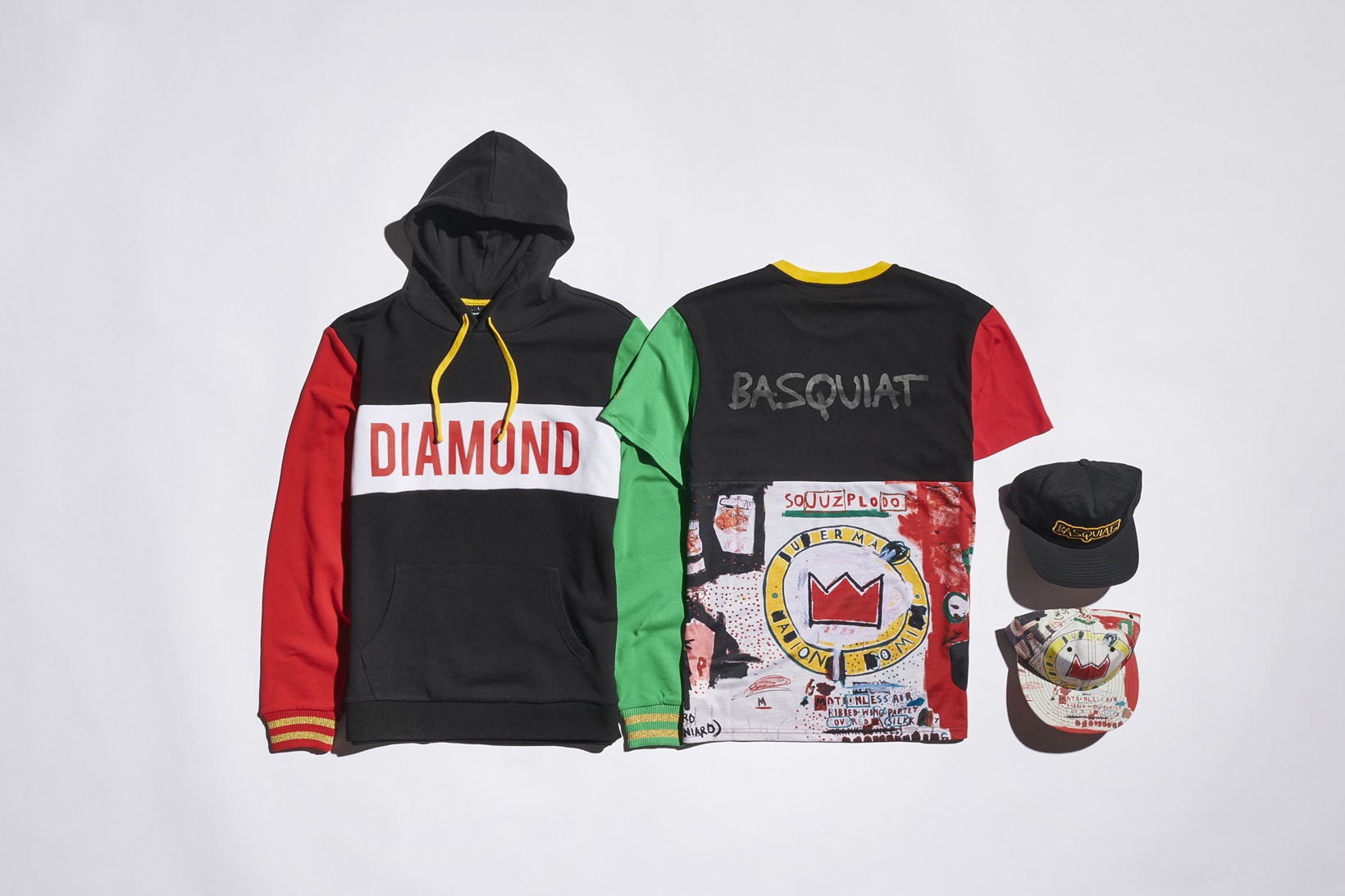 diamond supply co jean michel basquiat collection clothing apparel style streetwear fashion