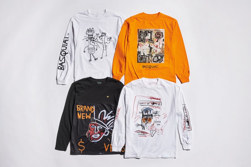diamond supply co jean michel basquiat collection clothing apparel style streetwear fashion