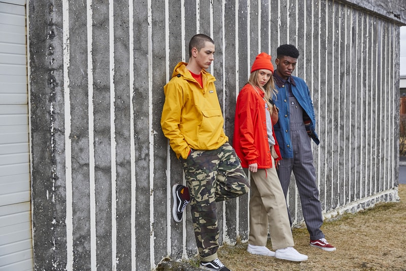 DICKIES Fall Winter 2018 collection Lookbook jackets pants sweaters workwear sportswear military outerwear