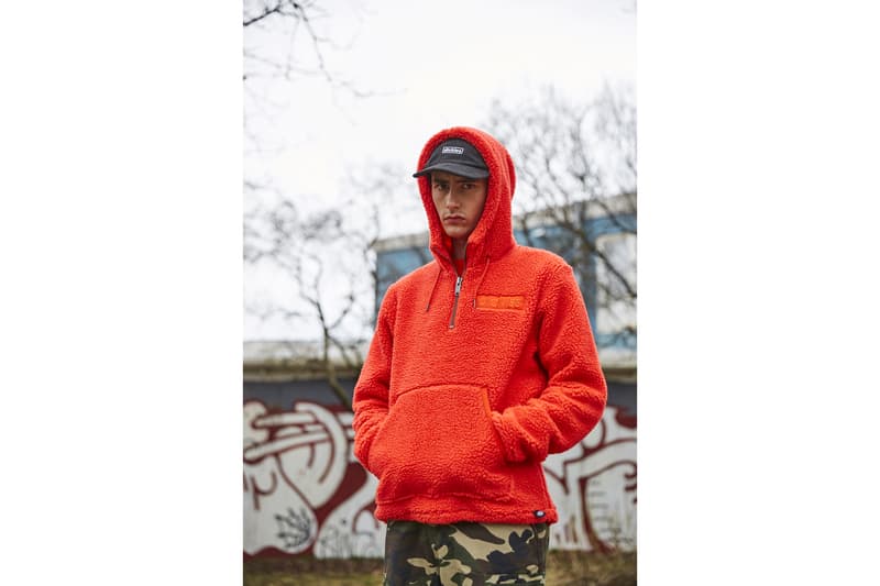 DICKIES Fall Winter 2018 collection Lookbook jackets pants sweaters workwear sportswear military outerwear