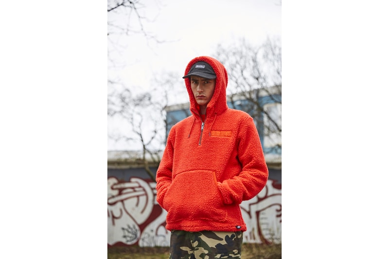 DICKIES Fall Winter 2018 collection Lookbook jackets pants sweaters workwear sportswear military outerwear