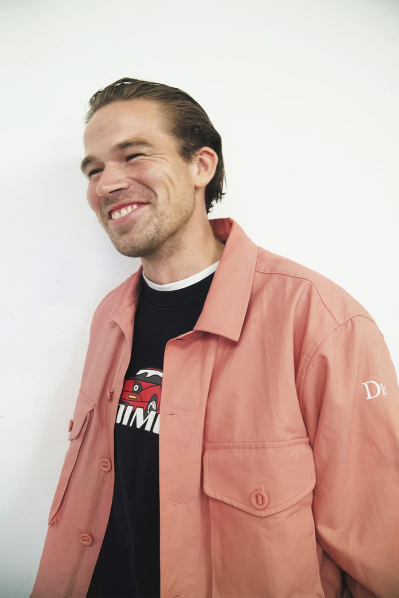 Dime Fall 2018 Lookbook Delivery Drop 1 Collection Cop Purchase Buy Fashion Clothing Montreal Skatewear Skate Hoodies Jacket T-shirt Cap Beanie Hat Scarf Cargo Trousers Soap