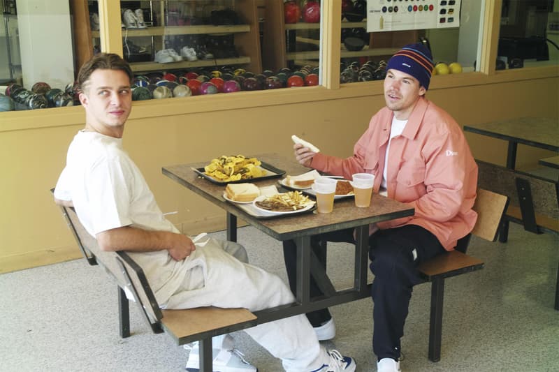 Dime Fall 2018 Lookbook Delivery Drop 1 Collection Cop Purchase Buy Fashion Clothing Montreal Skatewear Skate Hoodies Jacket T-shirt Cap Beanie Hat Scarf Cargo Trousers Soap