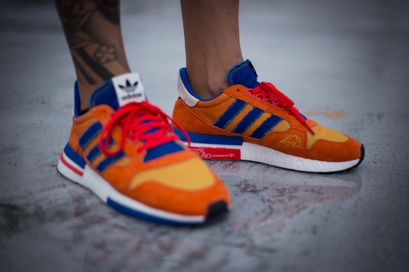 'Dragon Ball Z' x adidas ZX500 RM "Goku" On-Foot