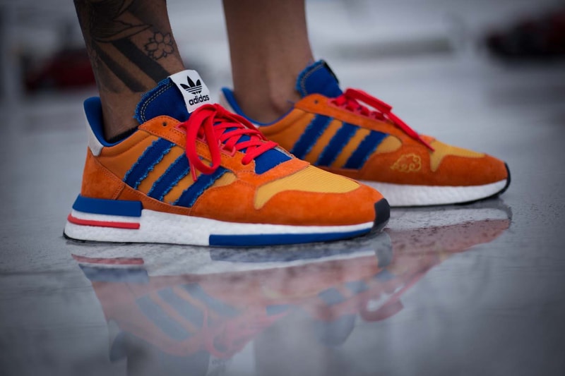 'Dragon Ball Z' x adidas ZX500 RM "Goku" On-Foot