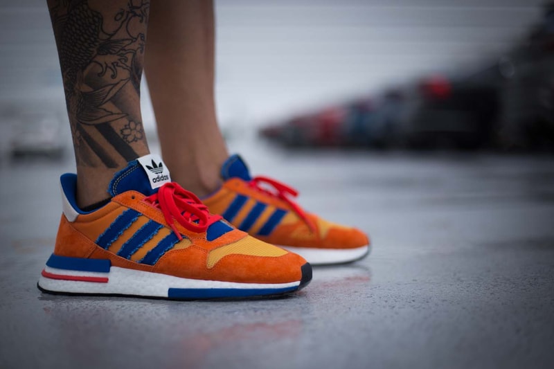 'Dragon Ball Z' x adidas ZX500 RM "Goku" On-Foot