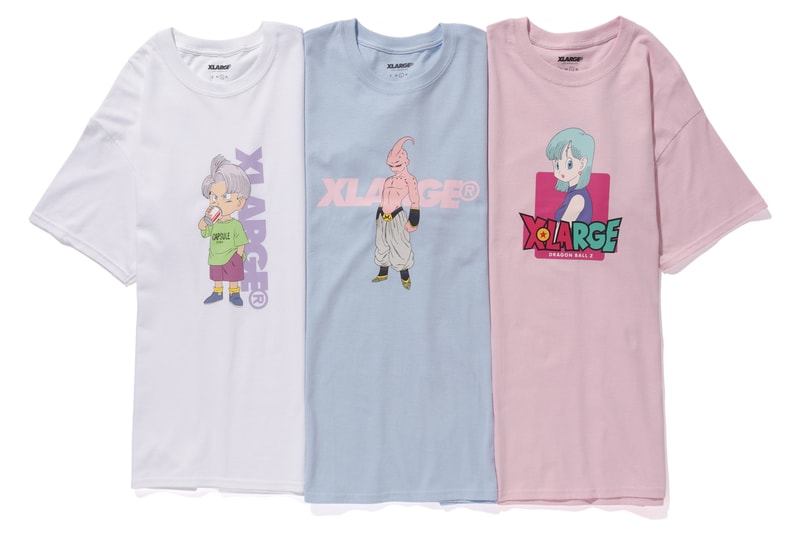 Dragon Ball Z XLARGE Capsule Collection Short Sleeve T shirt Kid Buu Trunk Bulma