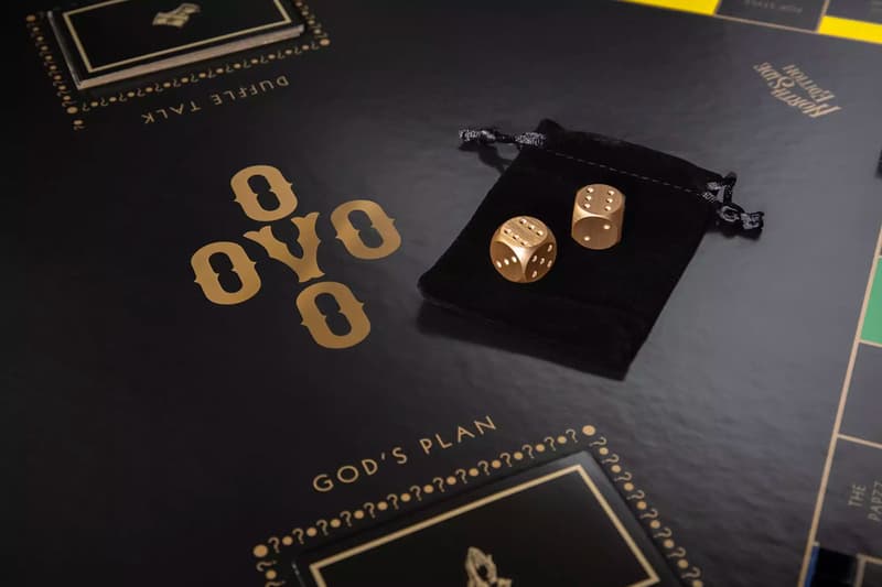 Drake Custom OVO-Themed Monopoly Set october's very own board games toronto owl Scotiabank Arena