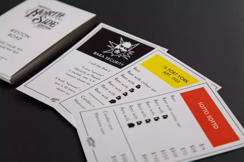 Drake Custom OVO-Themed Monopoly Set october's very own board games toronto owl Scotiabank Arena