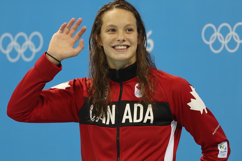 drake-ovo-penny-oleksiak-olympic-gold-medal-rio