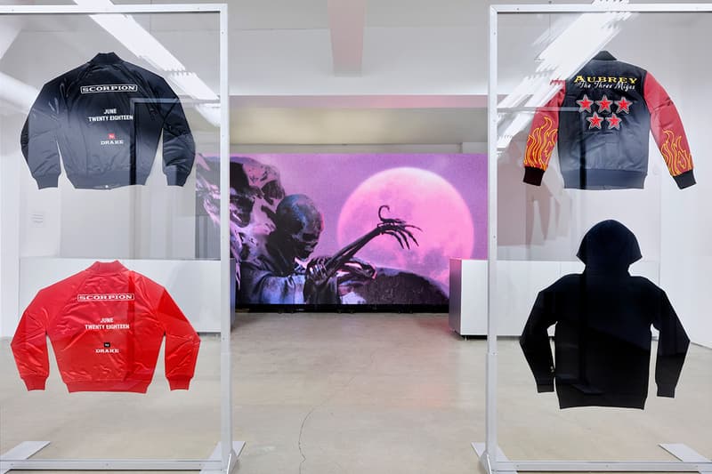 drake scorpion pop up shop new york city