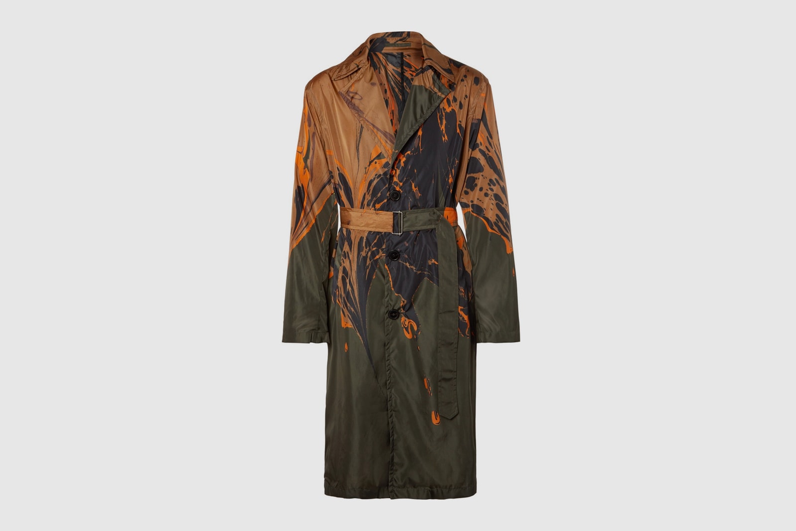 Dries Van Noten Fall Winter 2018 Ebru Shell Coat mr porter exclusive release info paris fashion week trench coat