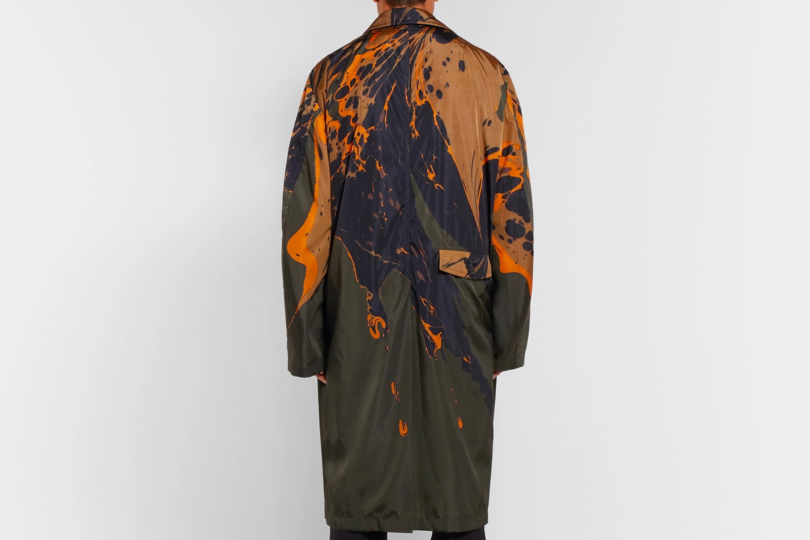Dries Van Noten Fall Winter 2018 Ebru Shell Coat mr porter exclusive release info paris fashion week trench coat