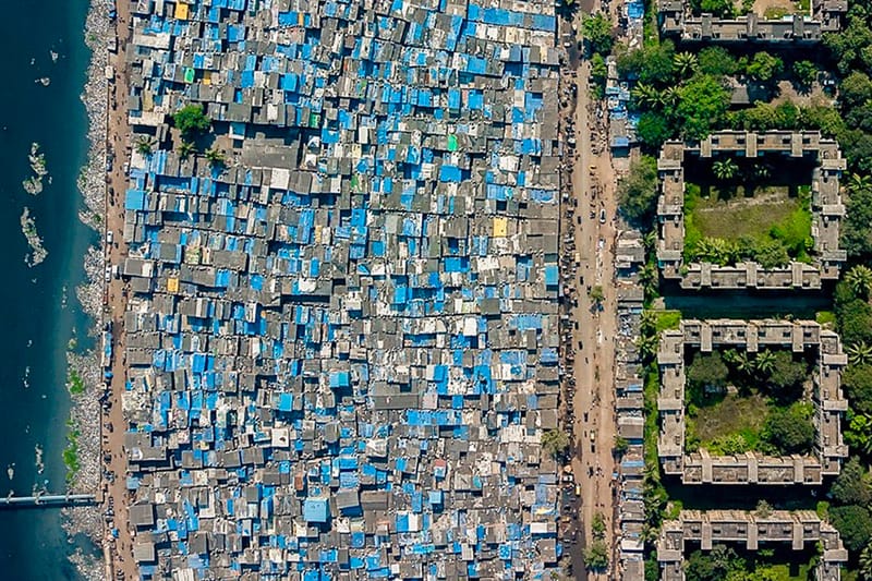 Drone Photography Shows Stark Inequality Around the World