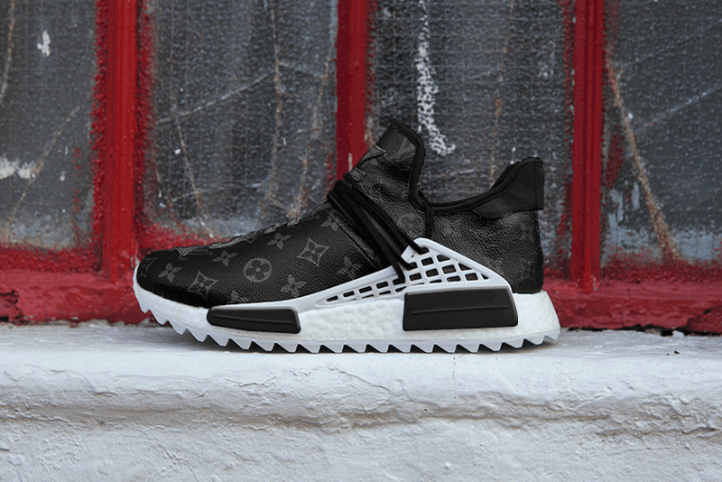 Louis Vuitton and adidas "Eclipse" NMD Hu Custom Sneaker