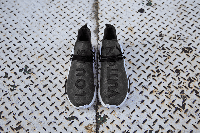 Louis Vuitton and adidas "Eclipse" NMD Hu Custom Sneaker