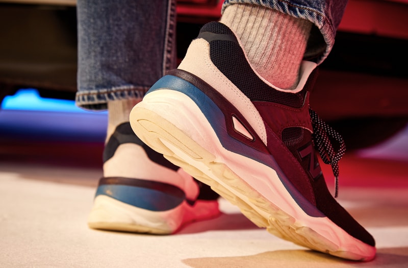 END clothing New Balance MSX90ED Dusk Raffle Entry sneakers september 1 august 31 release date 2018 collaboration new blue purple white navy azure twilight