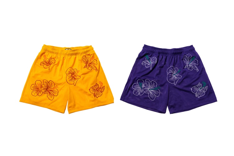 Eric Emanuel & New York Sunshine to Drop Floral Embroidered Shorts