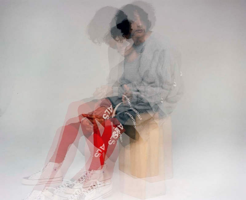 ESSENTIALS Fall winter 2018 Campaign Converse Sneakers imagery colorways drop release date info pacsun collaboration hoodies shirts sweaters leggings shorts denim jeans jackets hoodies tees branding logos jerry lorenzo fear of god fog