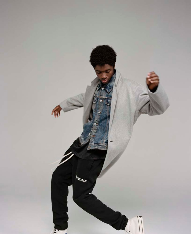 ESSENTIALS Fall winter 2018 Campaign Converse Sneakers imagery colorways drop release date info pacsun collaboration hoodies shirts sweaters leggings shorts denim jeans jackets hoodies tees branding logos jerry lorenzo fear of god fog