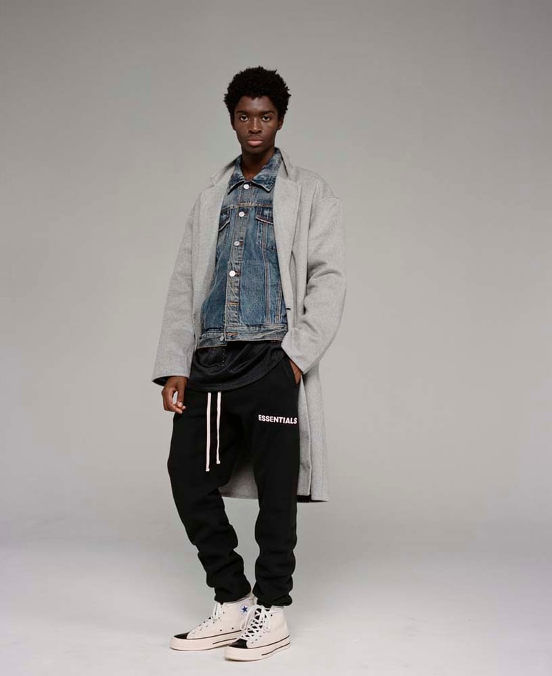 ESSENTIALS Fall winter 2018 Campaign Converse Sneakers imagery colorways drop release date info pacsun collaboration hoodies shirts sweaters leggings shorts denim jeans jackets hoodies tees branding logos jerry lorenzo fear of god fog