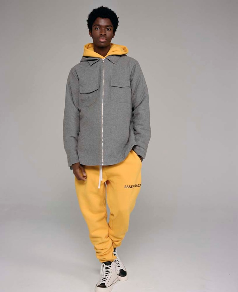 ESSENTIALS Fall winter 2018 Campaign Converse Sneakers imagery colorways drop release date info pacsun collaboration hoodies shirts sweaters leggings shorts denim jeans jackets hoodies tees branding logos jerry lorenzo fear of god fog