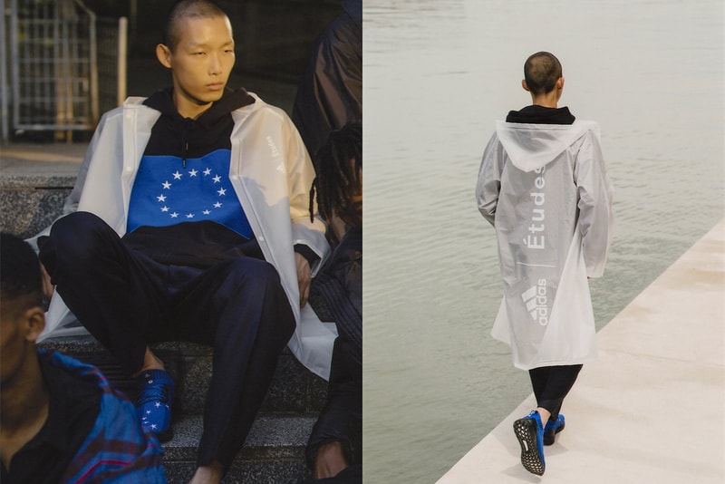 Études adidas Consortium UltraBOOST Uncaged collaborations rain cape release info