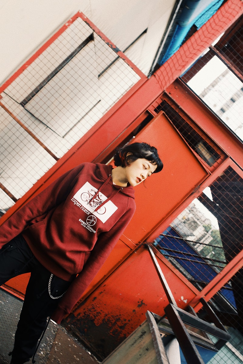 Expert Horror x HBX x Machine-A Lookbook Collection Clothing Fashion T-Shirts Cop Purchase Buy Available Soon Exclusive