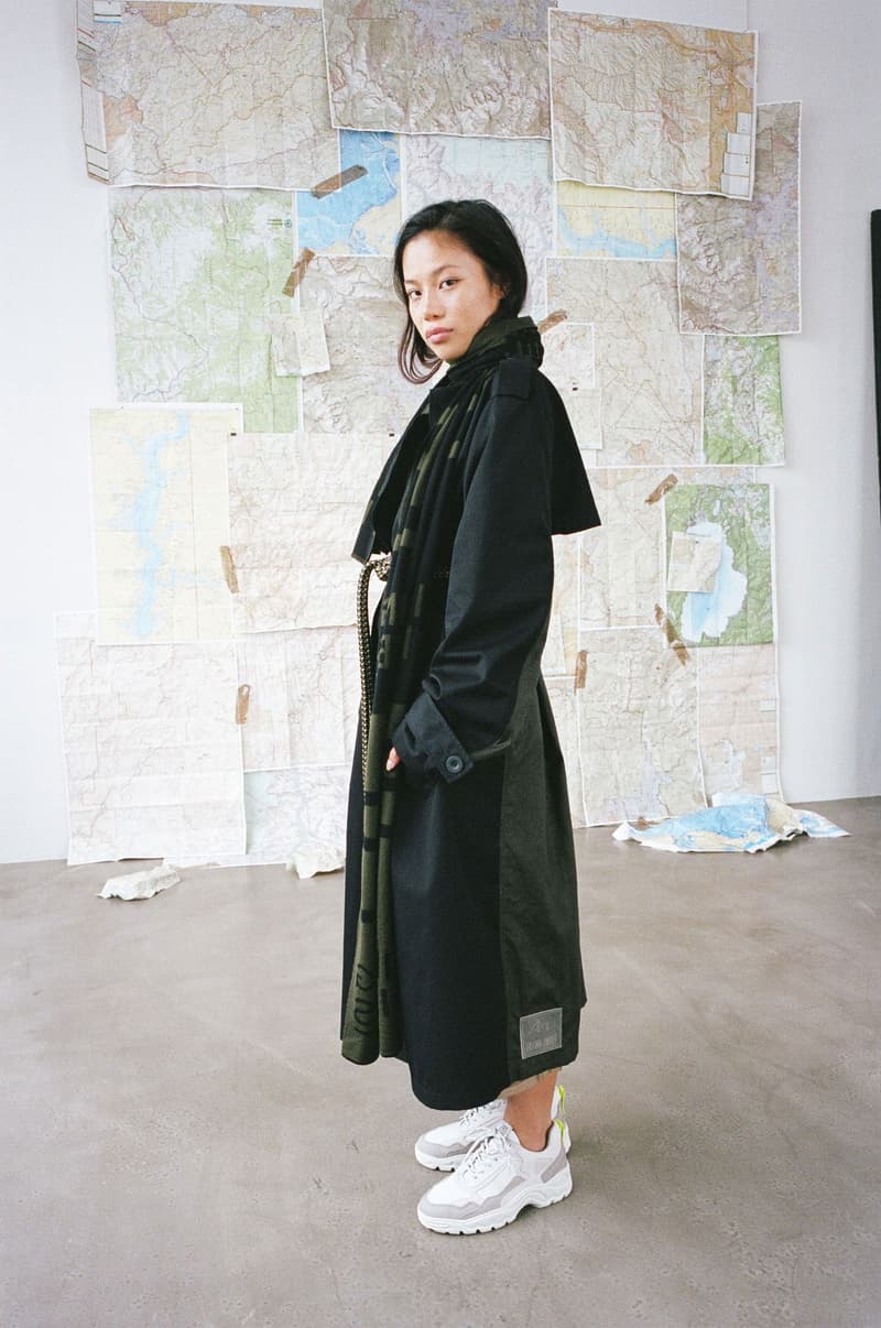 Filling Pieces Off the Grid Fall Winter 2018 Campaign shirts outerwear jackets coats pants sweaters autumn fw18 aw18