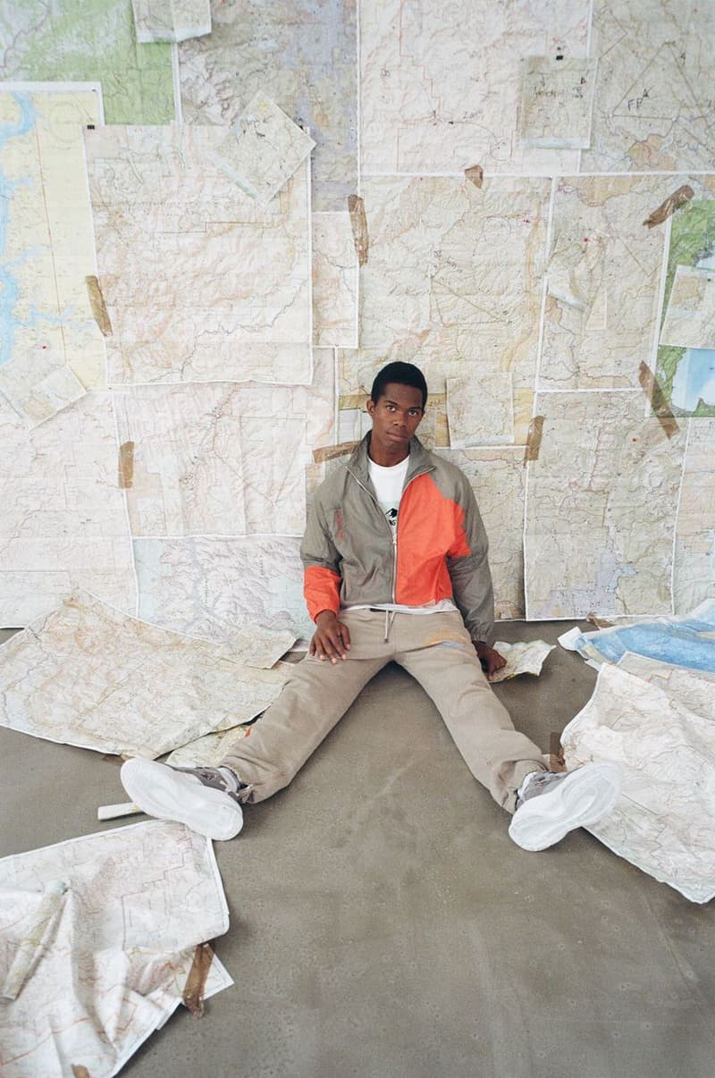 Filling Pieces Off the Grid Fall Winter 2018 Campaign shirts outerwear jackets coats pants sweaters autumn fw18 aw18