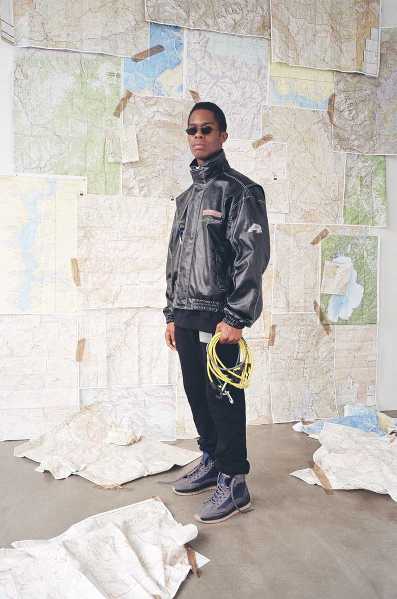 Filling Pieces Off the Grid Fall Winter 2018 Campaign shirts outerwear jackets coats pants sweaters autumn fw18 aw18