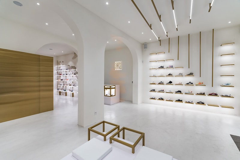 Foot District New Boutique Barcelona opening spain move shop outpost location design interior luxury