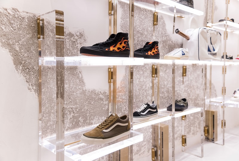 Foot District New Boutique Barcelona opening spain move shop outpost location design interior luxury